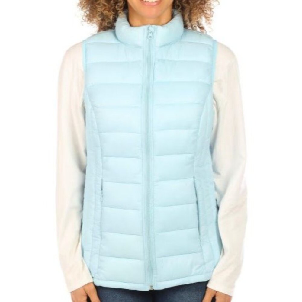 Reel Legends Puffer Vest Women LARGE - Picture 3 of 7
